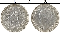 Продать Монеты Нидерланды 25 центов 1941 Серебро