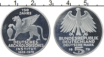 Продать Монеты ФРГ 5 марок 1979 Серебро