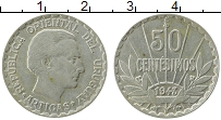 Продать Монеты Уругвай 50 сентесим 1943 Серебро