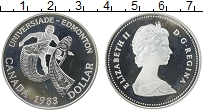 Продать Монеты Канада 1 доллар 1983 Серебро