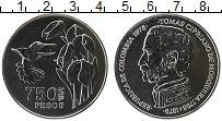 Продать Монеты Колумбия 750 песо 1978 Серебро