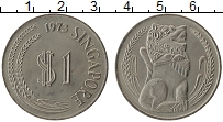 Продать Монеты Сингапур 1 доллар 1969 Медно-никель