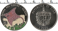 Продать Монеты Куба 1 песо 1994 Медно-никель