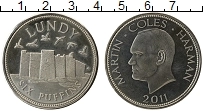 Продать Монеты Ланди 6 паффин 2011 Медно-никель