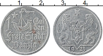 Продать Монеты Данциг 1 гульден 1923 Серебро