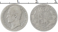 Продать Монеты Бельгия 20 сантим 1853 Серебро