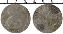 Продать Монеты 1689 – 1725 Петр I 1 полтина 1710 Серебро