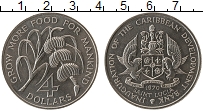 Продать Монеты Сент-Люсия 4 доллара 1970 Медно-никель