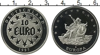 Продать Монеты Германия 10 евро 1997 Латунь