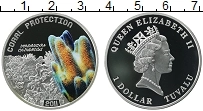 Продать Монеты Тувалу 1 доллар 2011 Серебро