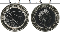 Продать Монеты Великобритания 2 фунта 2016 Биметалл