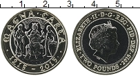 Продать Монеты Великобритания 2 фунта 2015 Биметалл