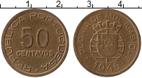 Продать Монеты Мозамбик 50 сентаво 1957 Медь