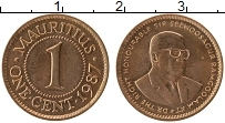 Продать Монеты Маврикий 1 цент 1987 Медь