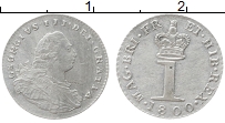 Продать Монеты Великобритания 1 пенни 1800 Серебро