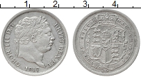 Продать Монеты Великобритания 6 пенсов 1817 Серебро