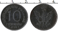 Продать Монеты Польша 10 фенигов 1917 Цинк