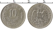 Продать Монеты Мексика 10 сентаво 1886 Серебро