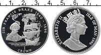 Продать Монеты Остров Мэн 1 крона 1996 Серебро