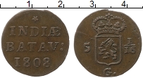 Продать Монеты Нидерландская Индия 1/16 гульдена 1808 Медь