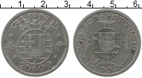 Продать Монеты Гвинея-Бисау 20 эскудо 1952 Серебро