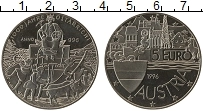 Продать Монеты Австрия 5 евро 1996 Медно-никель