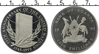 Продать Монеты Уганда 1000 шиллингов 1995 Медно-никель
