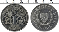 Продать Монеты Кипр 1 фунт 1995 Медно-никель