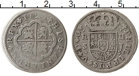 Продать Монеты Испания 2 реала 1721 Серебро
