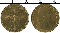 Продать Монеты Ватикан 20 лир 1968 
