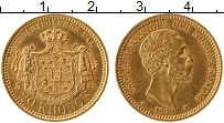 Продать Монеты Швеция 20 крон 1890 Золото