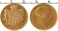 Продать Монеты Дания 20 крон 1917 Золото