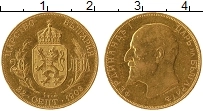 Продать Монеты Болгария 20 лев 1908 Золото