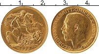 Продать Монеты Австралия 1 соверен 1922 Золото