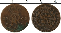 Продать Монеты Польша 1 грош 1791 Медь