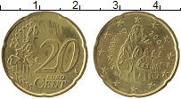 Продать Монеты Сан-Марино 20 евроцентов 2002 Латунь
