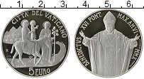 Продать Монеты Ватикан 5 евро 2010 Серебро