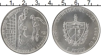 Продать Монеты Куба 5 песо 1991 Серебро