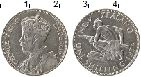Продать Монеты Новая Зеландия 1 шиллинг 1934 Серебро