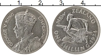 Продать Монеты Новая Зеландия 1 шиллинг 1934 Серебро