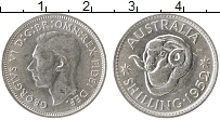 Продать Монеты Австралия 1 шиллинг 1952 Серебро