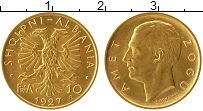 Продать Монеты Албания 20 франга ари 1927 Золото