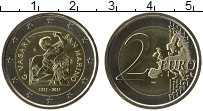 Продать Монеты Сан-Марино 2 евро 2011 Биметалл