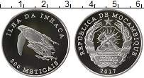 Продать Монеты Мозамбик 200 метикаль 2017 Серебро