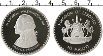 Продать Монеты Лесото 10 малоти 1982 Серебро