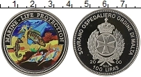 Продать Монеты Мальтийский орден 100 лир 2000 Медно-никель