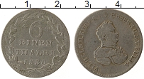 Продать Монеты Гессен 1/6 талера 1829 Серебро