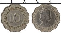 Продать Монеты Маврикий 10 центов 1966 Медно-никель