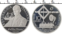 Продать Монеты Италия 10 евро 2009 Серебро