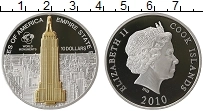 Продать Монеты Острова Кука 10 долларов 2010 Серебро